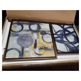Madison Park Blue Bliss Natural Gallery Art 5-piece Set - Retail:$118.99