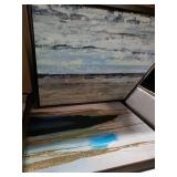 Madison Park Blue Bliss Natural Gallery Art 5-piece Set - Retail:$118.99