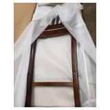 East West Furniture Chelsea Counter Height Chair With Fabric Upholstered Seat