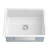 KRAUS Pintura Porcelain Enameled Steel 21 inch Undermount Kitchen Sink- Retail:$279.95