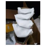 Vogue Furniture Direct Contemporary Blue Fabric Barstool with Chromed Legs