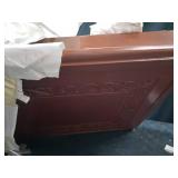 Handmade Mohena Wood Leather Fern Garland Coffee Table (Peru)- Retail:$419.99