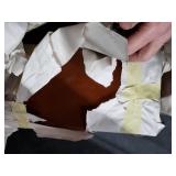 Handmade Mohena Wood Leather Fern Garland Coffee Table (Peru)- Retail:$419.99