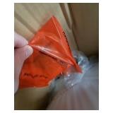 Angelo Home 24 Inch Linden Stool, White And Gold, Set Of 2