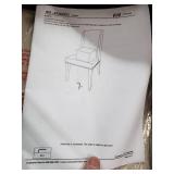 Modway Baron Upholstered Dining Side Chair, Cream