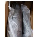 Vinsetto Modern Fabric Tufted Home Office Chair-Grey