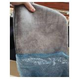 Vinsetto Modern Fabric Tufted Home Office Chair-Grey