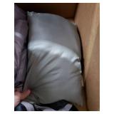 HiHiker Single Person Sleeping Bag With Pillow, Gray