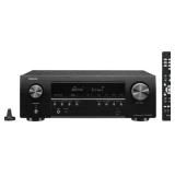 Denon - AVR-S540BT Receiver, 5.2 channel, 4K Ultra HD Audio and Video, Home Theater System, built-in Bluetooth and USB - Black