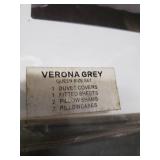 Verona Grey Queen 6pc Sheet Set