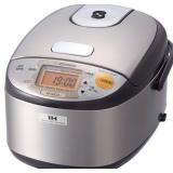 Zojirushi - 3 Cup Induction Heating Rice Cooker - Stainless Steel Brown