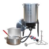 King Kooker - Frying/Boiling Combination Kit (29Qt & 10Qt Pots)