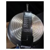 Anolon 12" Covered Deep Skillet with Helper Handle