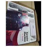 Wireless Karaoke Machine Microphone Speaker Disco Ball Bluetooth Singing System