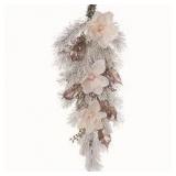 Christmas Magnolia Drop, Set Of 6