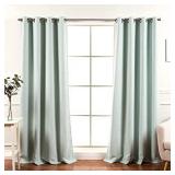AmazonBasics 4pc Window Panels Light Green 52x95"