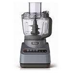 Ninja - Professional Food Processor, 1000 Peak Watts, 9-Cup Capacity, Auto-iQ Preset Programs - Silver