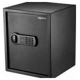 Amazon Basics ?36SAM - Steel Home Security Safe with Programmable Keypad Black