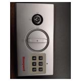 Honeywell - 0.49 Cu. Ft. Fire-Resistant Laptop Security Box with Digital Lock