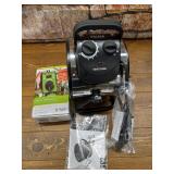 Bio Green USA Inc Palma 8 in. W x 12.5 in. D x 11 in. H Greenhouse Heater with Digital Thermostat, 120 sq. ft. Shed Accessories, Blacks- Retail $152.79