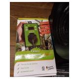 Bio Green USA Inc Palma 8 in. W x 12.5 in. D x 11 in. H Greenhouse Heater with Digital Thermostat, 120 sq. ft. Shed Accessories, Blacks- Retail $152.79