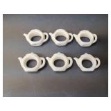 Napkin Holders (6 teapot shaped)