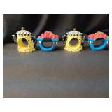 Napkin Holders (teapot & apple)