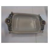 Ceramic Sunflower Tray