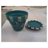 Hand Painted Flower Pot