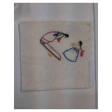 Antique Hat, Bonnet, Purse in Round Box with Lid