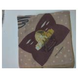 Antique Hat, Bonnet, Purse in Round Box with Lid