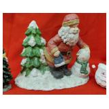 Adorable Santa figures