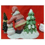 Adorable Santa figures