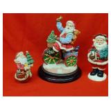 Santa figurines