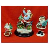 Santa figurines