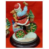 Santa figurines