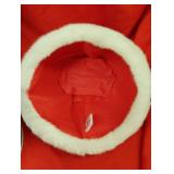 Snowman tin and Santa hat