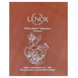 Lennox Santa teapot and glasses