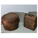 Wicket Baskets (2 w/lids)