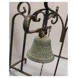 Antique Bell ca.1878 Saignelegier "Chiantel Fondeur", Bronze Heavy Bell