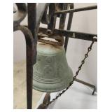 Antique Bell ca.1878 Saignelegier "Chiantel Fondeur", Bronze Heavy Bell