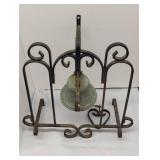 Antique Bell ca.1878 Saignelegier "Chiantel Fondeur", Bronze Heavy Bell