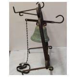 Antique Bell ca.1878 Saignelegier "Chiantel Fondeur", Bronze Heavy Bell