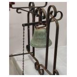 Antique Bell ca.1878 Saignelegier "Chiantel Fondeur", Bronze Heavy Bell