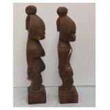 Wooden Statues (2 ea)
