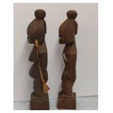 Wooden Statues (2 ea)