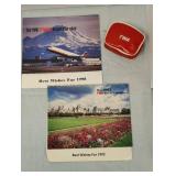 TWA Calendars and Small Zipper bag