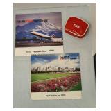 TWA Calendars and Small Zipper bag