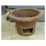 Antique Cast Iron Brazier