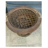 Antique Cast Iron Brazier